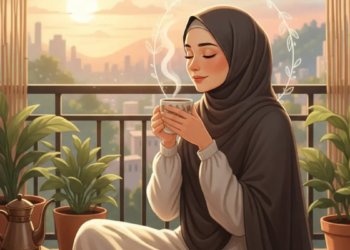 Ilustrasi Mindfulness by Gemini AI