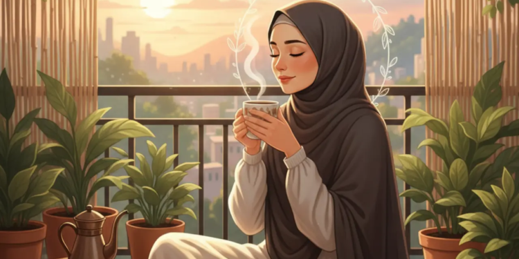 Ilustrasi Mindfulness by Gemini AI